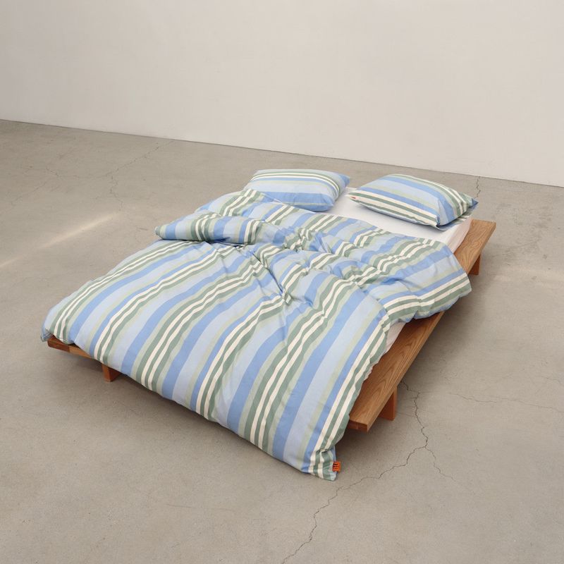 Blue raya duvet cover Qsize(200x230cm)