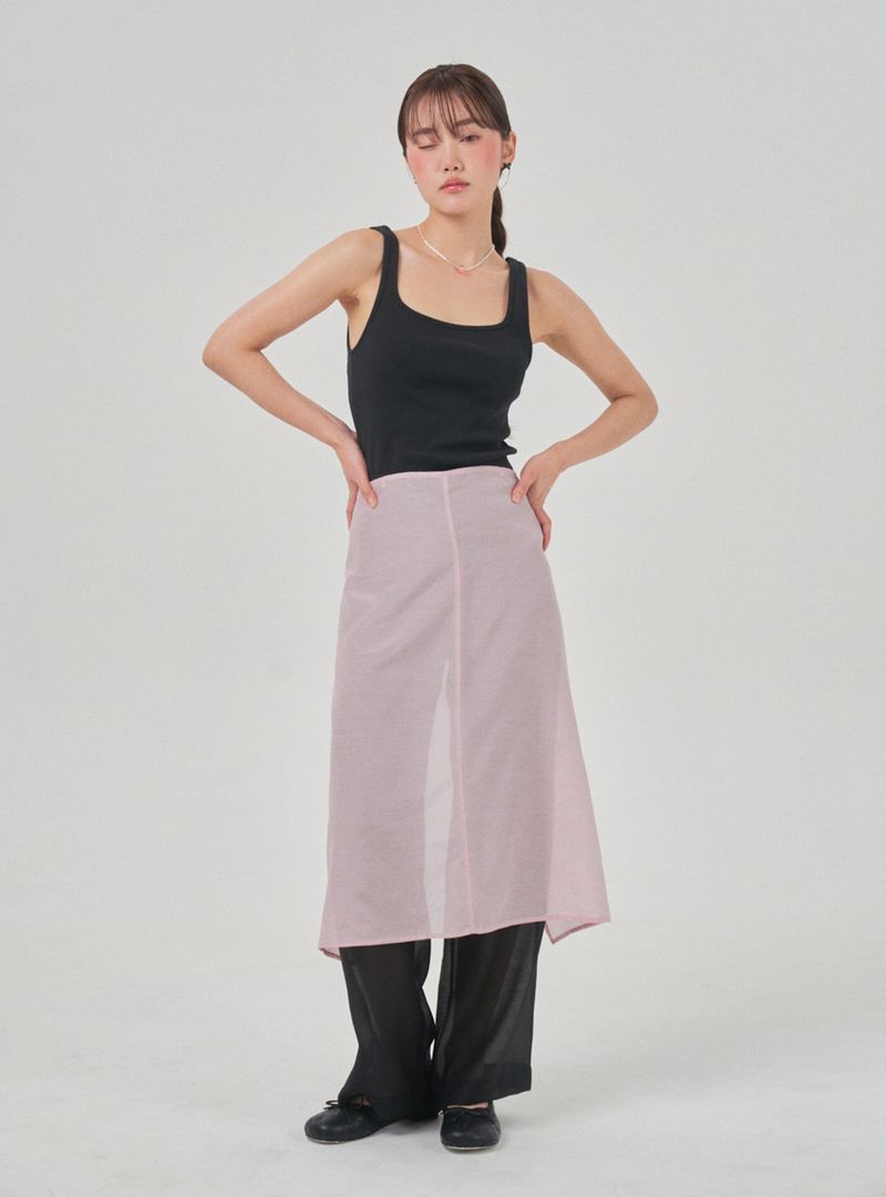 Multi layered dress (pink)