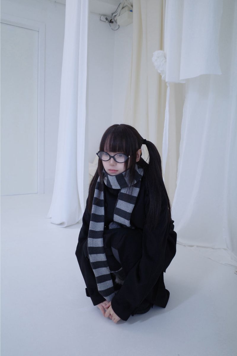 Bonju double half hood coat (2color)