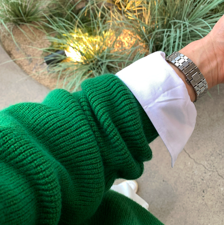  Slag Bella Hachi Half Zip Up Kara Knit