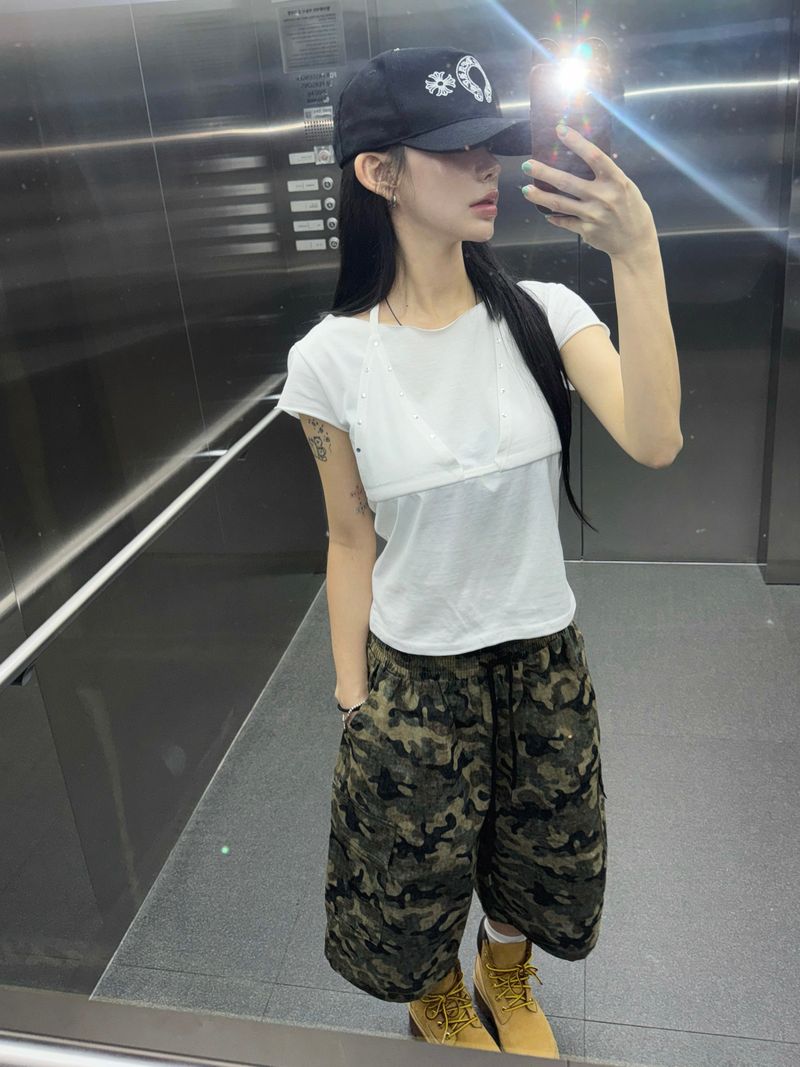 RITCORE(リットコア)の「Fix Rivet Halterneck T-shirt (2c)(Tops)」