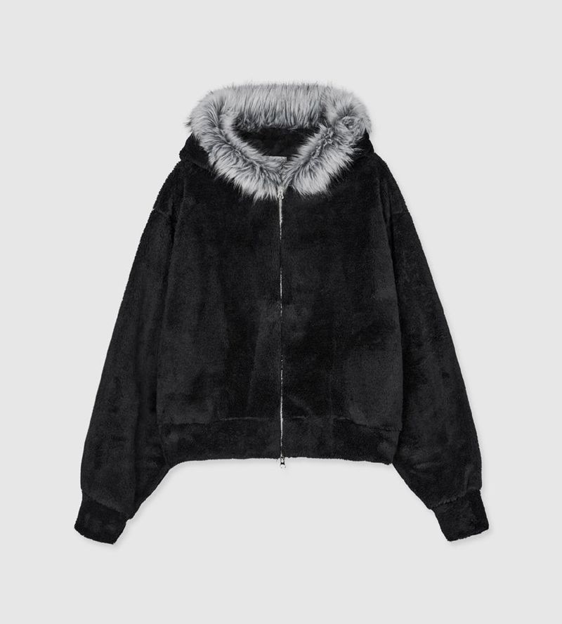 No.1492 eskimo hood ZIP-UP (3color)