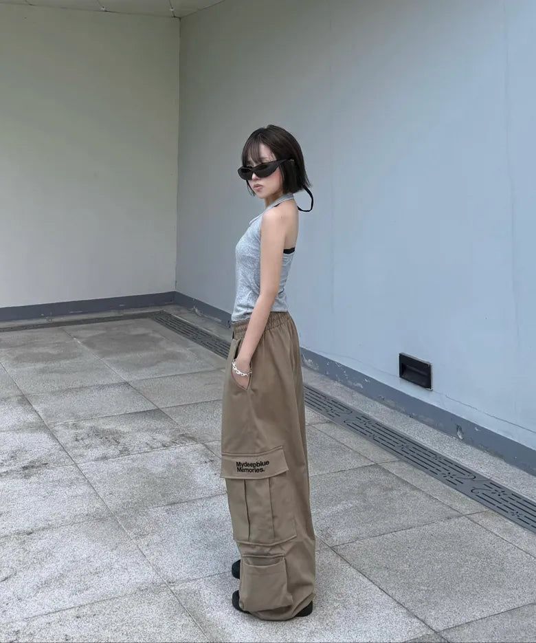(PT) MM WIDE MULTI CARGO PANTS(BEIGE)