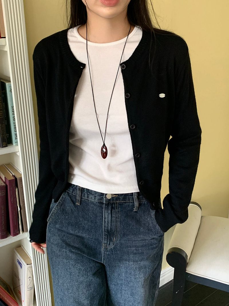 [MADE] MIETTE CASHMERE ROUND CARDIGAN