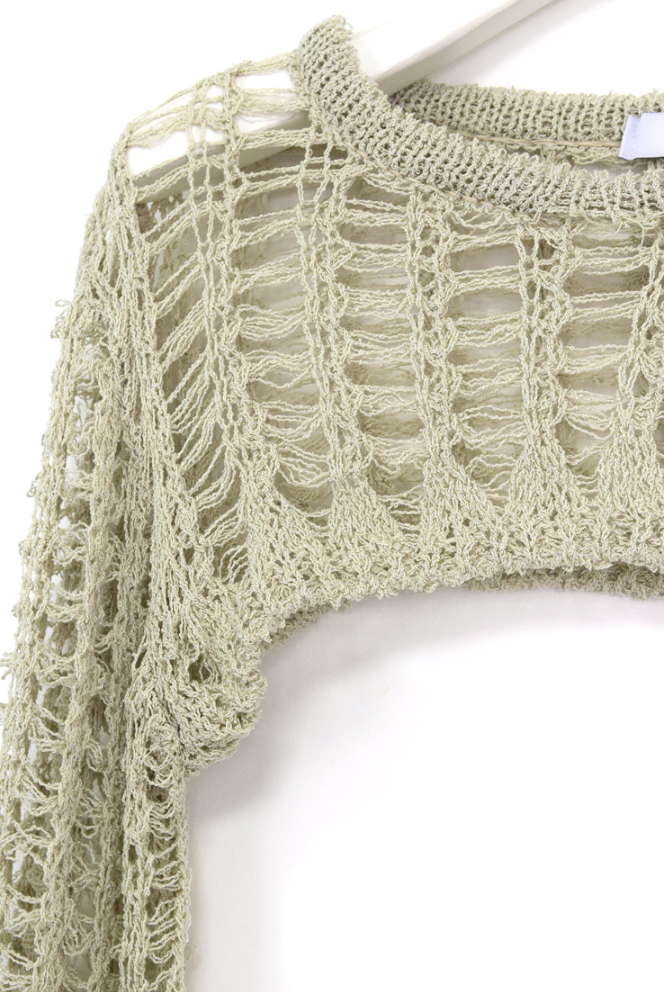 High-top Knit Bolero