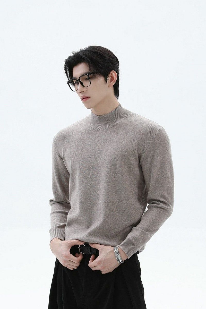 TURNTIDE（ ターンタイド）の「Modal Blend Fitted Turtleneck Sweater（Tops）」