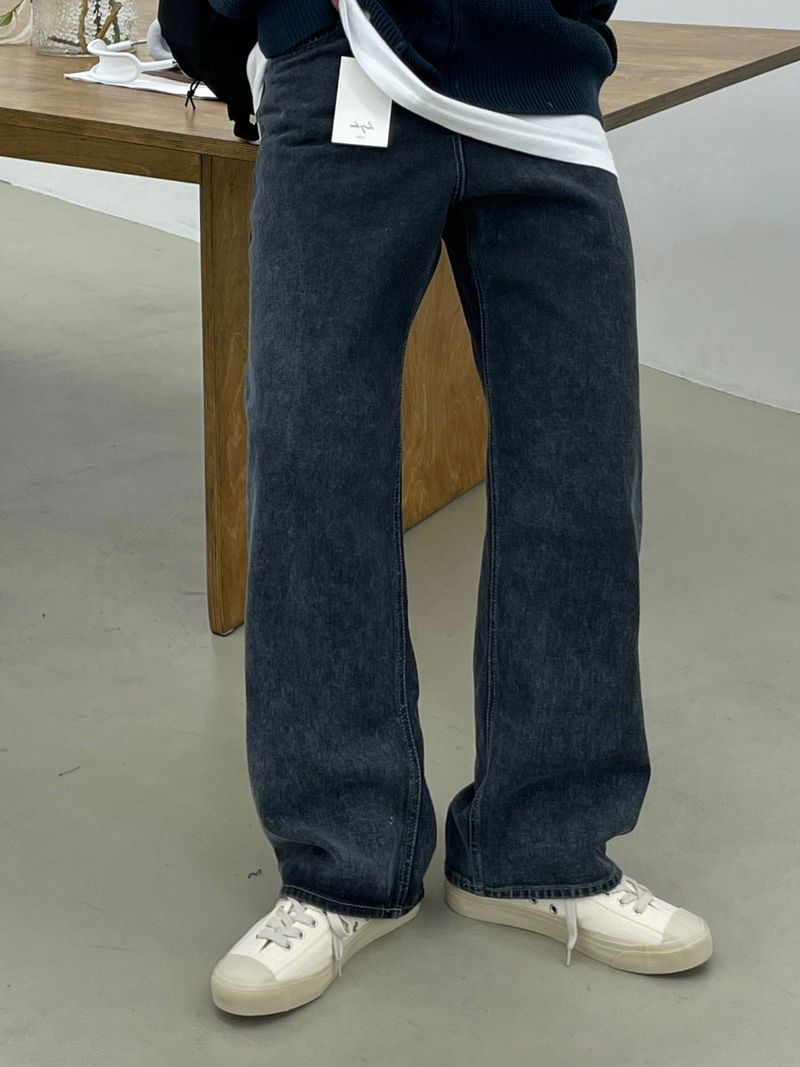 NERB SNOW BLUE SEMI DENIM PANTS(ONE COLOR)