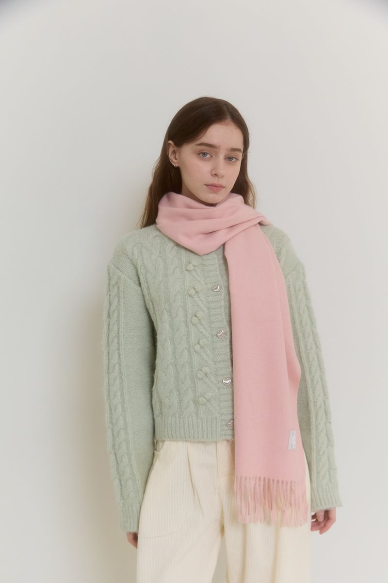 PLUSH WOOL MUFFLER
