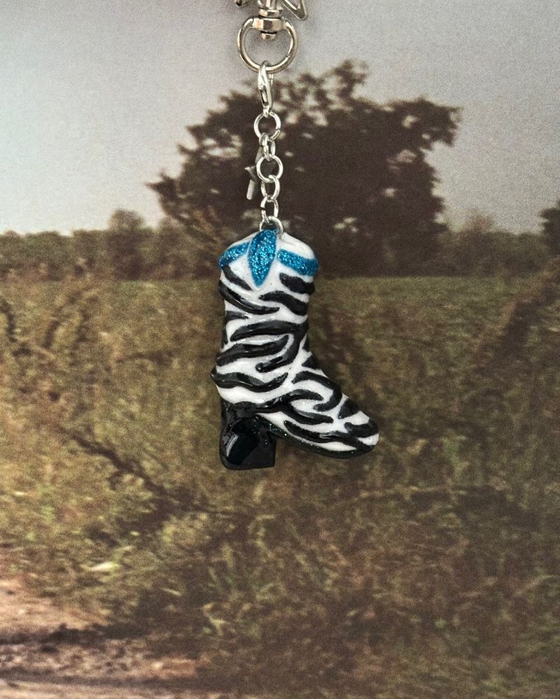 【MADE】 Zebra Boots (keyring)