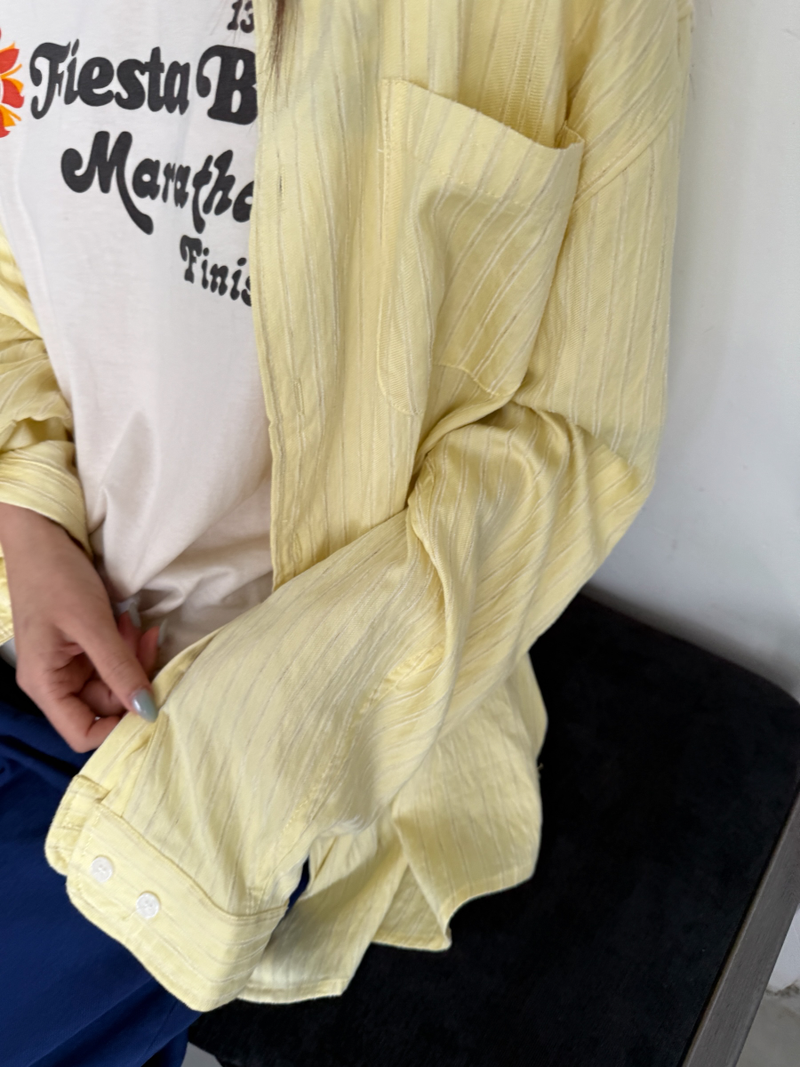 lemonade stripe shirt