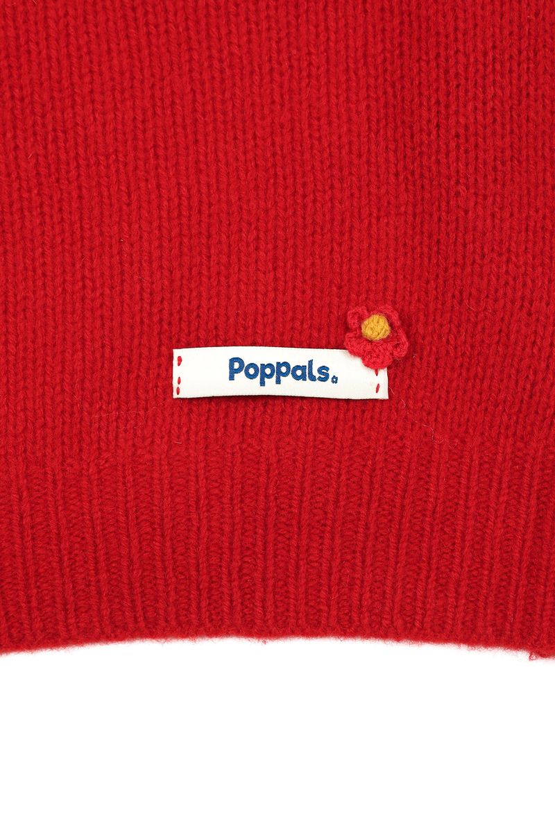 Pals Round Wool Knit [Red]