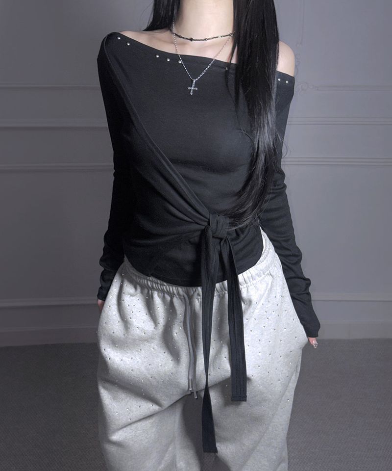 Knot Tie Tee (3colors)