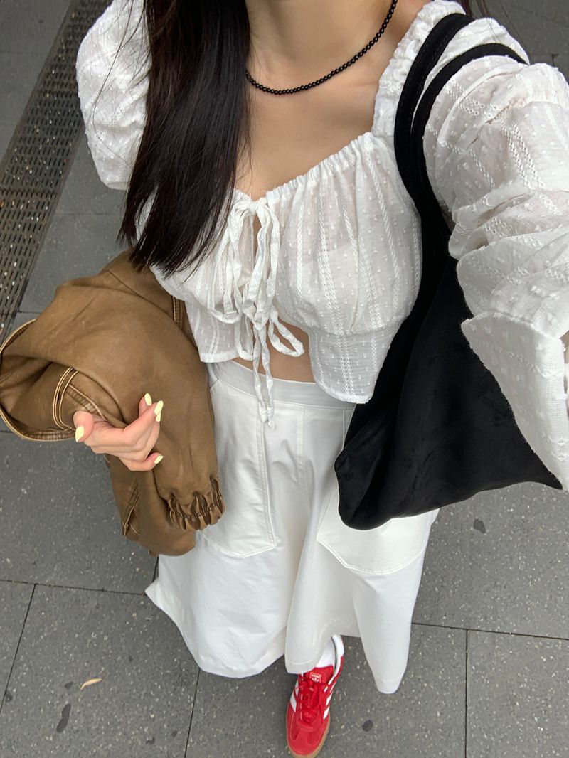 [MADE] POUTO COTTON LONG SKIRT