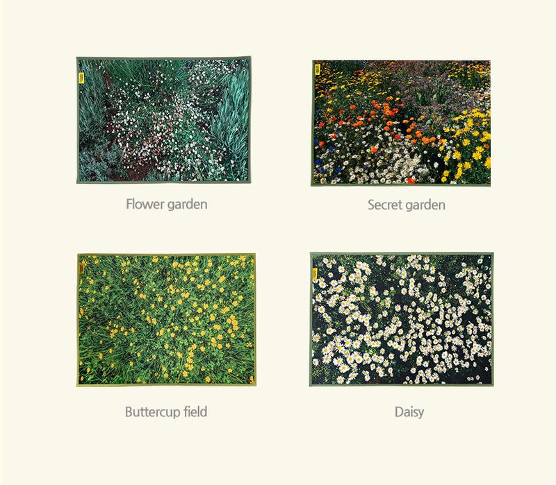 [1+1] Landscape foot mat