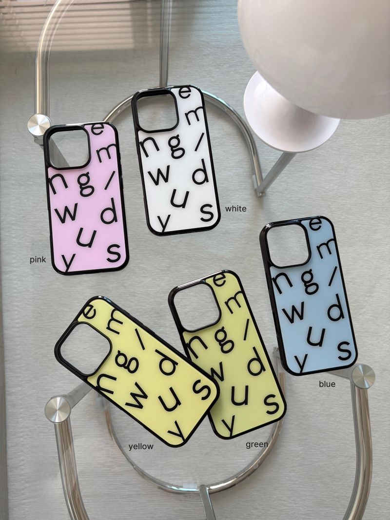 alphabet phone case
