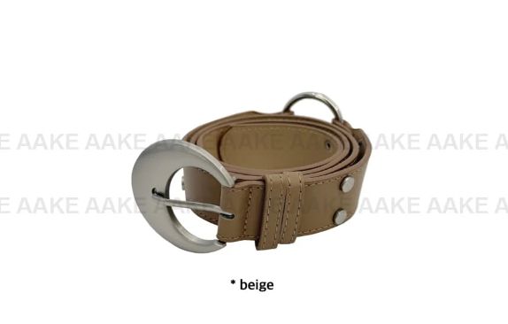 MOON BUCKLE RING BELT