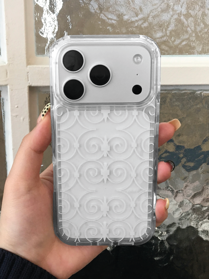 [Clear] Snail Curve Case (Mag safe)