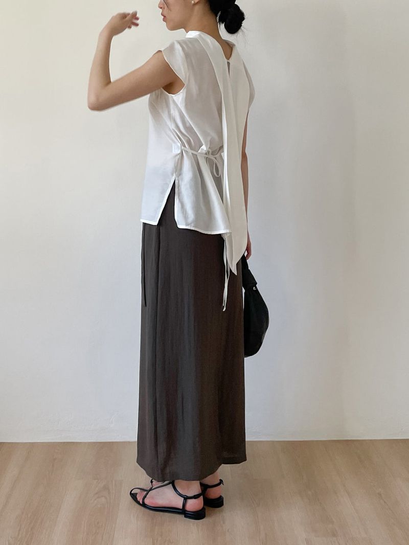 Helena Strap Long Skirt