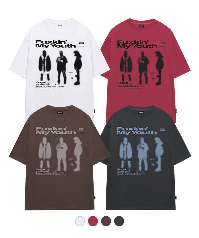ODDSTUDIO（オッドスタジオ）の「マイユース グラフィック オーバーフィット Tシャツ / My Youth Graphic Oversized Fit T-shirt（Tops）」
