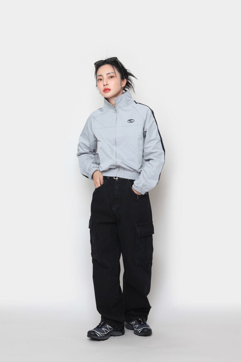 Scotch track zip-up