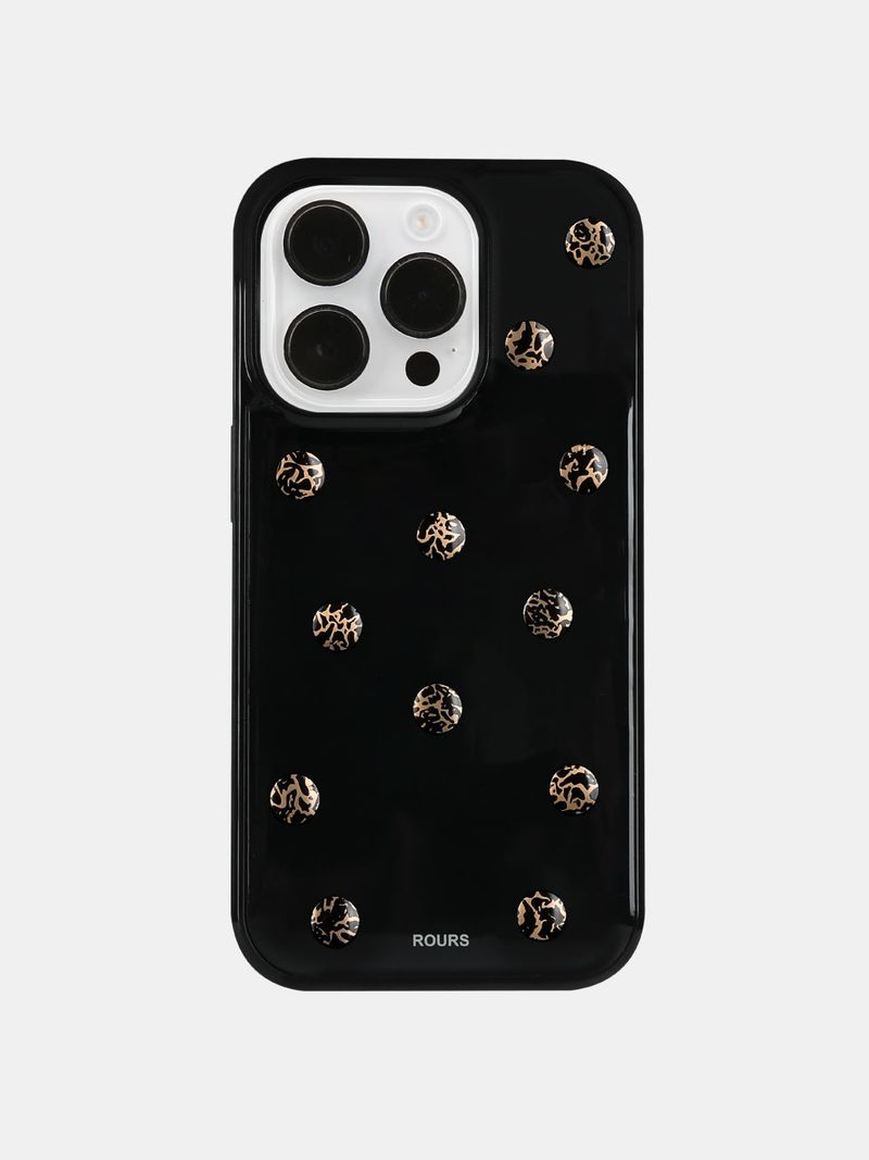 ROURS(ラウォルズ)の「tenten stud case (leopard)(Smartphone Accessories)」