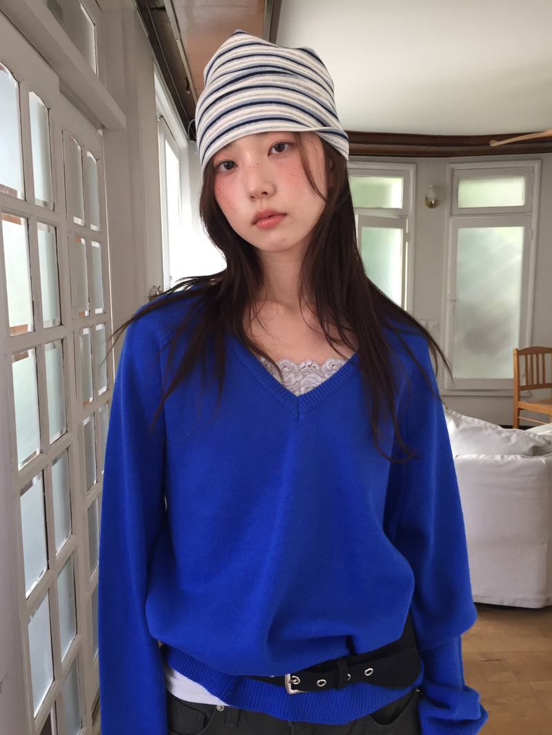 Rito Striped Beanie (3color)