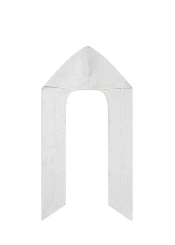 GHOST HOOD SCARF(WHITE)