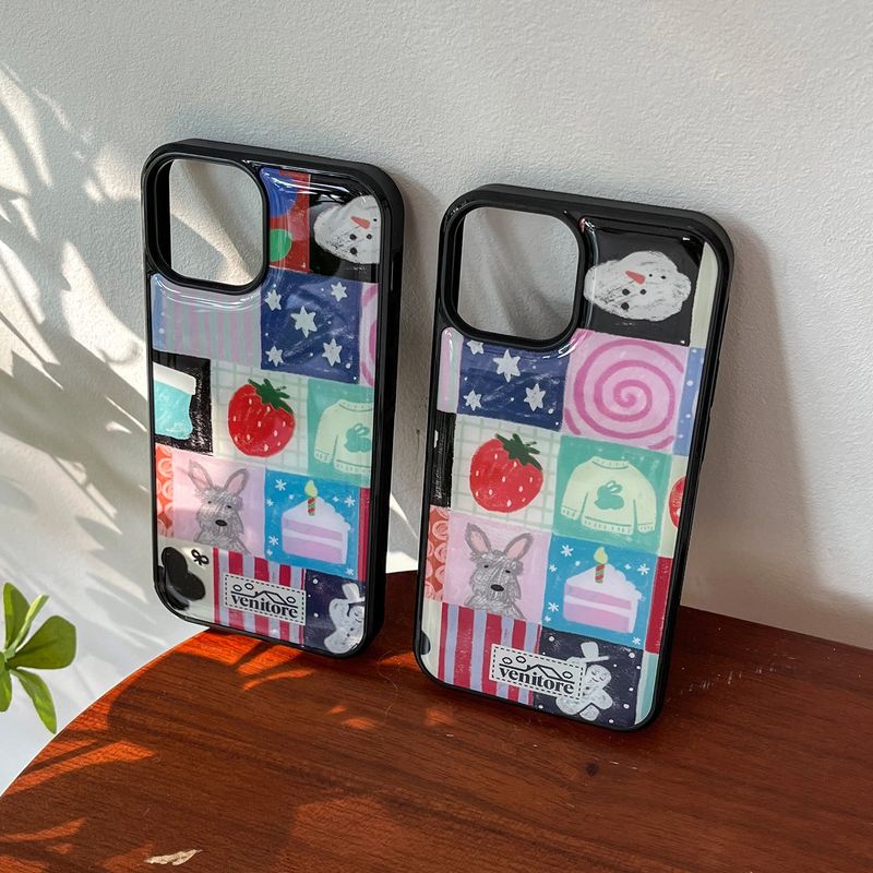 [MADE][Epoxy Bumper Case] Winter Mellow Patch Case (TYPE 1)