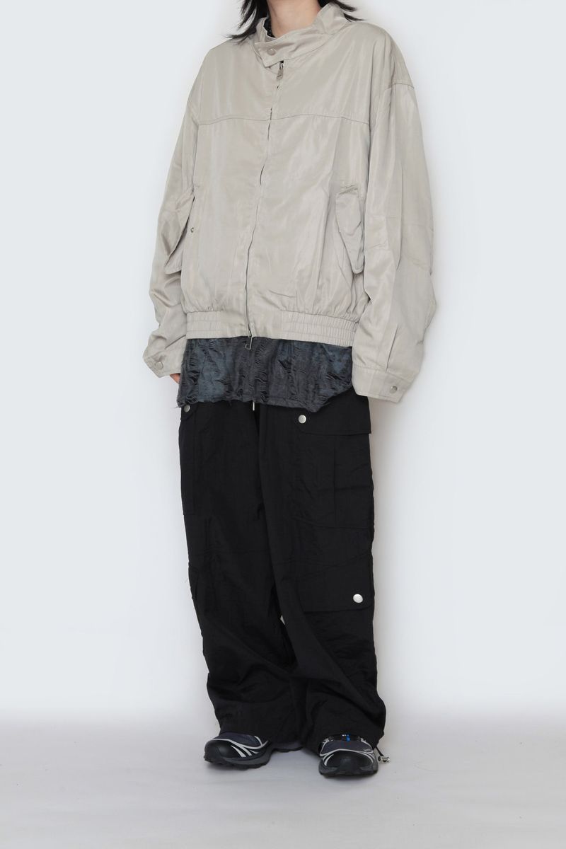 shuffle neck jacket