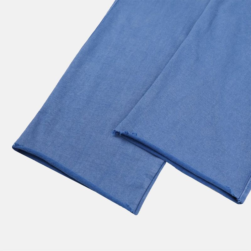 Cut-off washed sweatpants