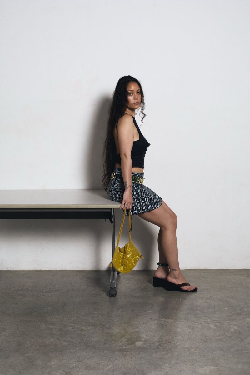 Backless Draping Top