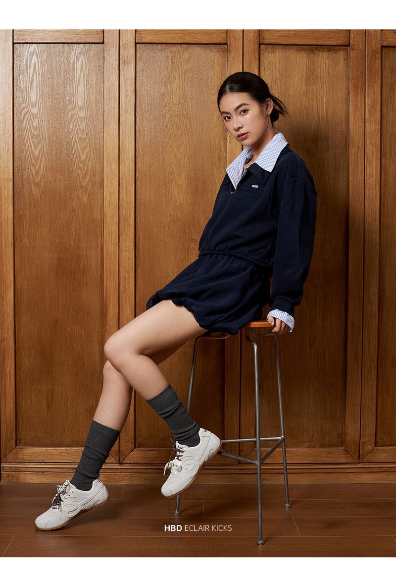 HBD "Little Puff" Thin-Soled Casual Shoes