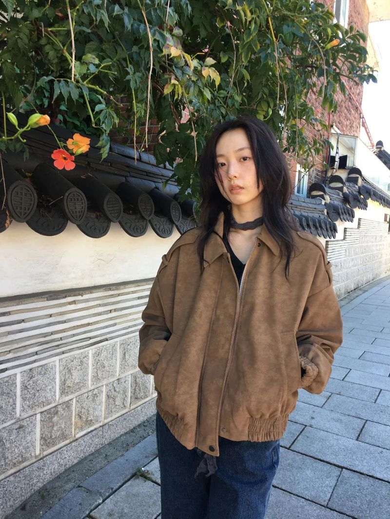 DUGGY（ダギー）の「プニンマットレザーブルゾン（ジャケット/アウター）」