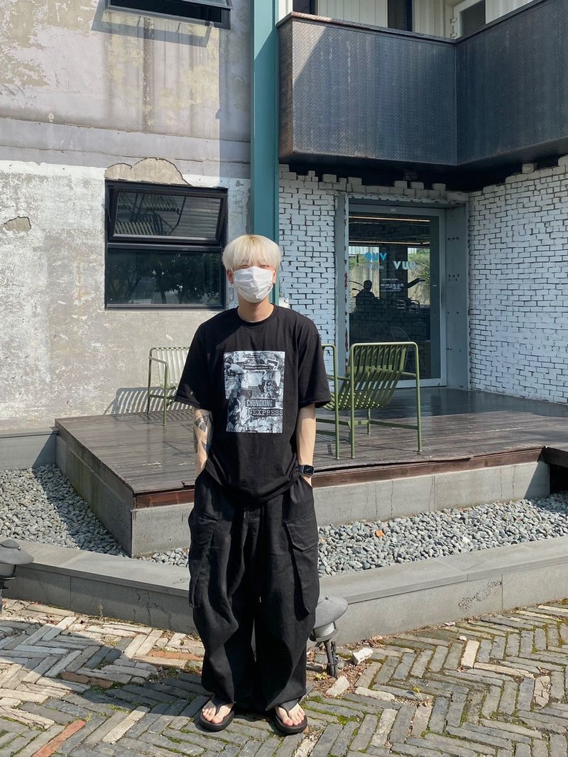 Poster Half Dyed Short Sleeve Tee 2C
