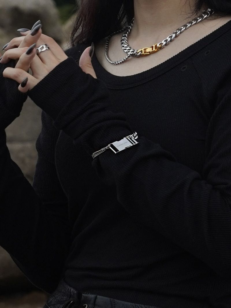 no.83 bracelet silver
