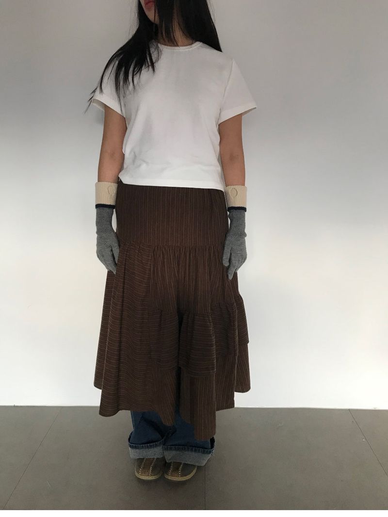 [MD Pick]Lunatic Unbalanced Skirt