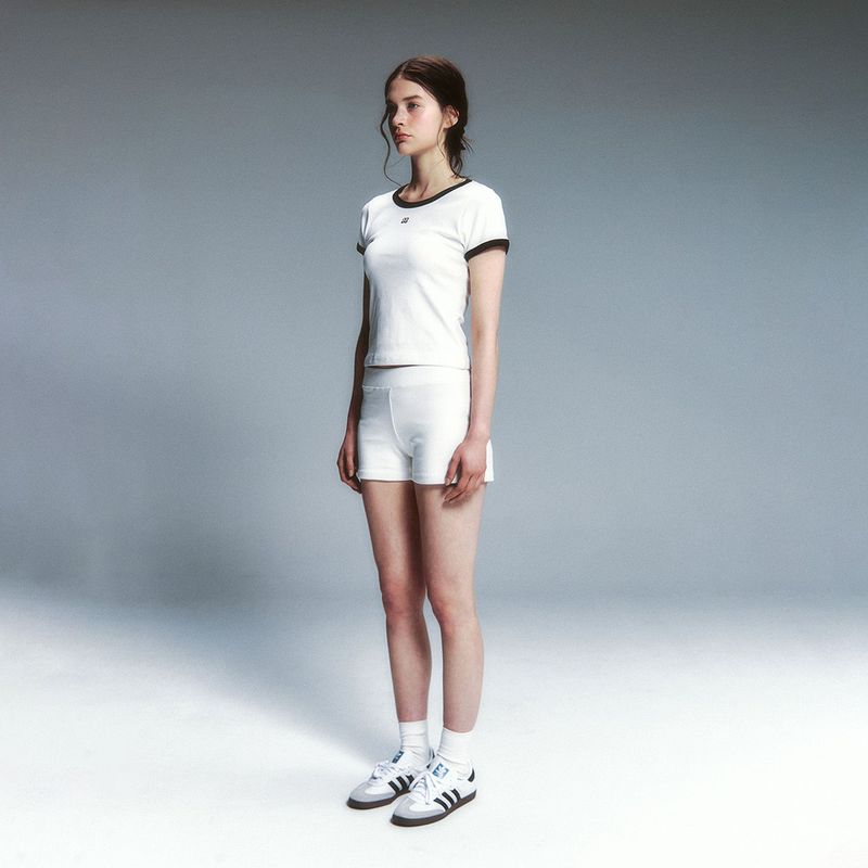 Essential Contrast T-shirts White