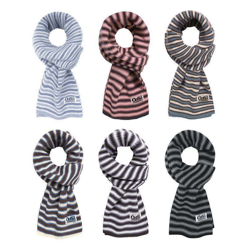 ODDSTUDIO（オッドスタジオ）の「Odsd ストライプニットマフラー - 6COLOR（ファッション小物）」