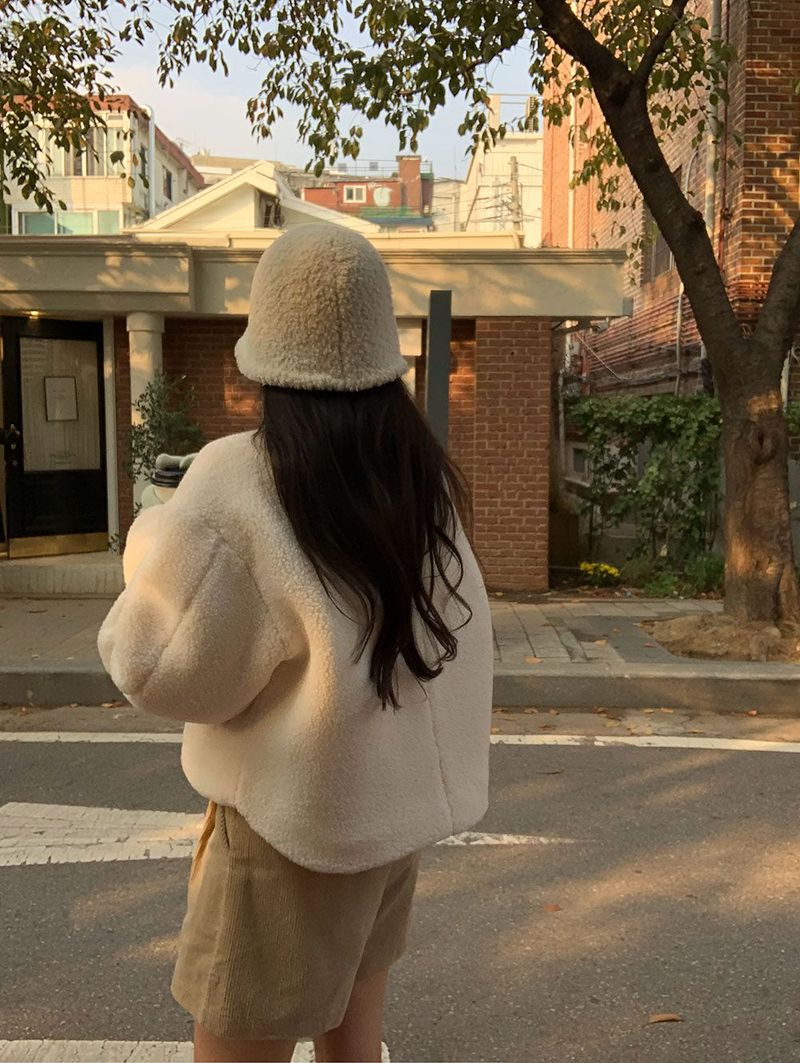 [BELLIDE MADE] Bubble tteokbokki short jumper and jacket. Jacket
