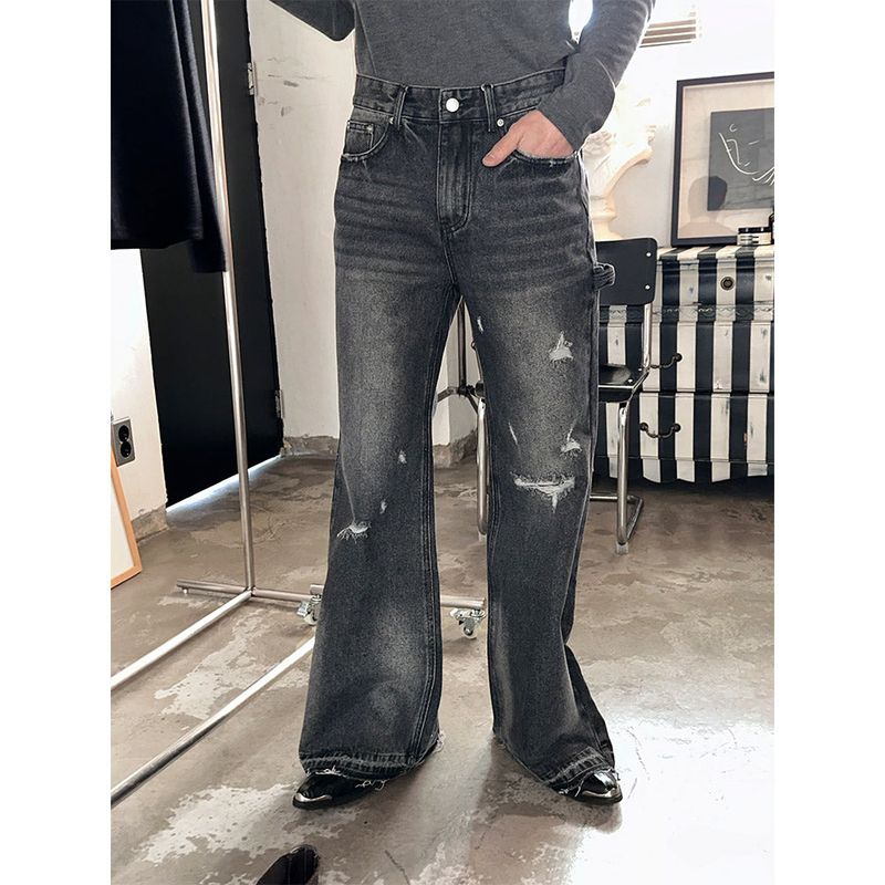 LAURANT（ロラン）の「[Unisex] Damage boots cut flare pants（Pants）」