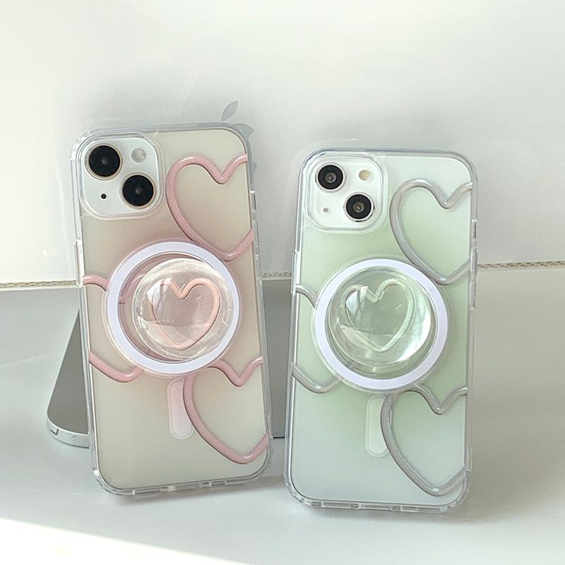 Pink - Spring Love Magsafe Phone Case Bead Tok Set