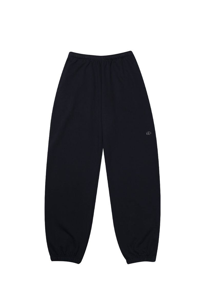 WIDE ZIP SWEATPANTS_NAVY