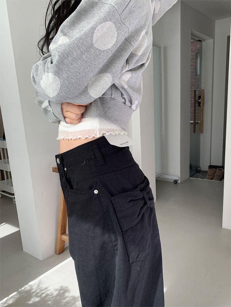 RIBBON BALLOON PANTS (2C)