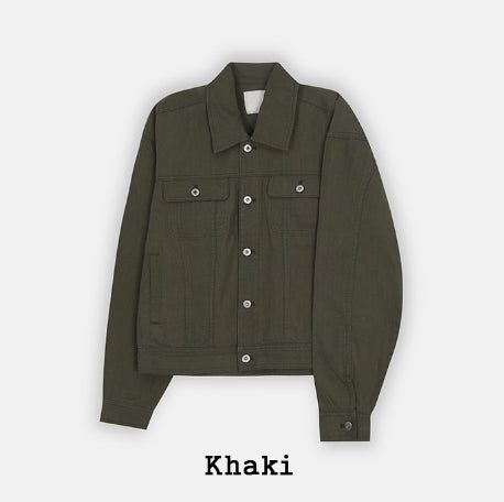 メリックヘリンボーントラッカージャケット