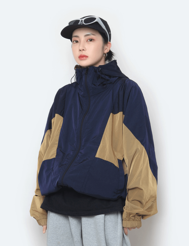 nutellike(ヌテールライク)の「Windbreaker Hooded Jacket(Jackets/Outerwear)」