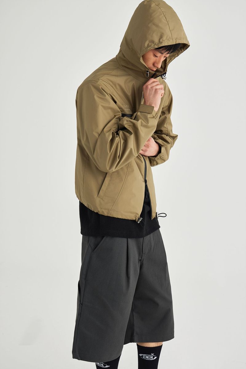 TWILL BERMUDA PANTS [DARK GRAY]