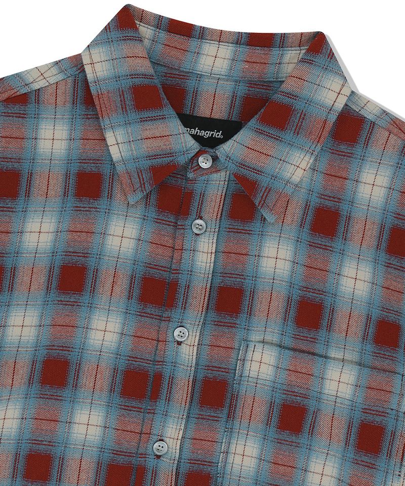 RAW CUT OMBRE SHIRT