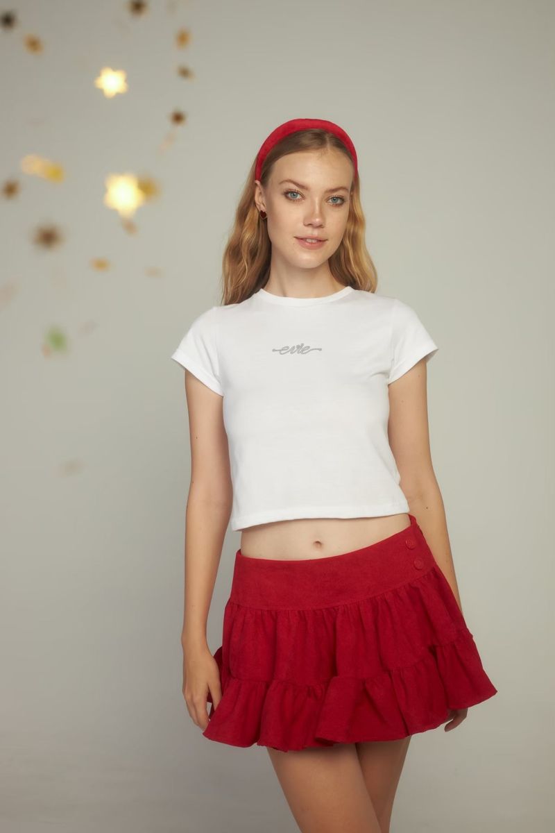 EVIE baby TEE WHITE