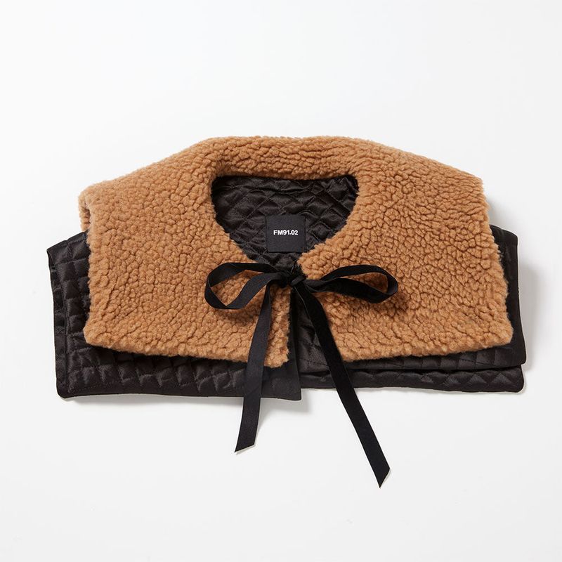 TEDDY SAILOR CAPE_camel