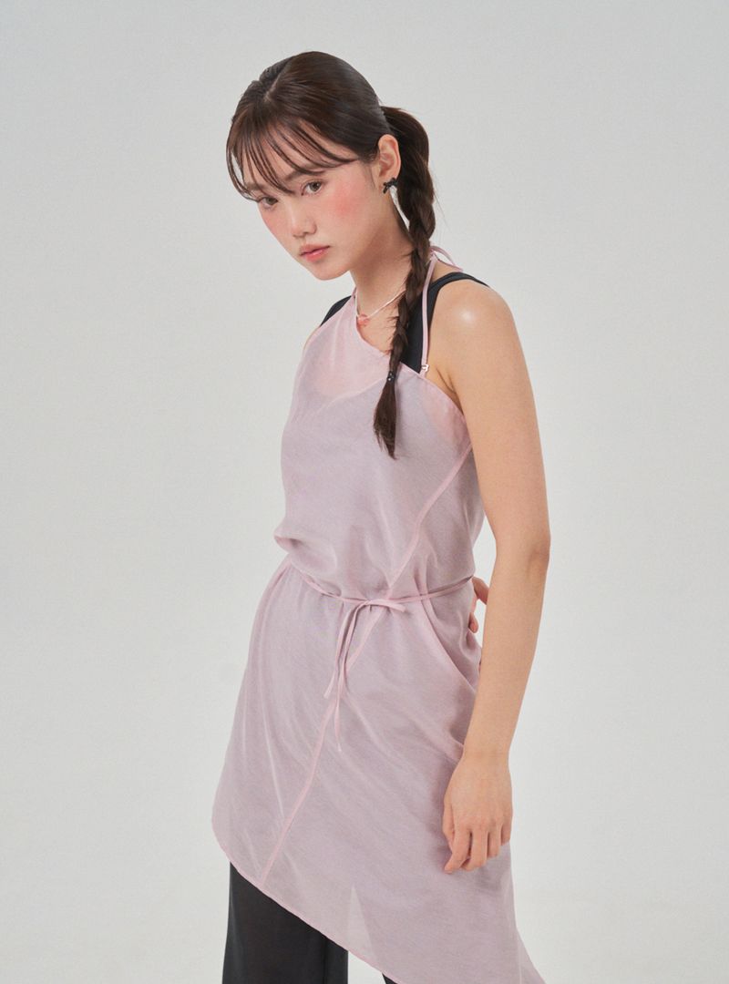 Multi layered dress (pink)